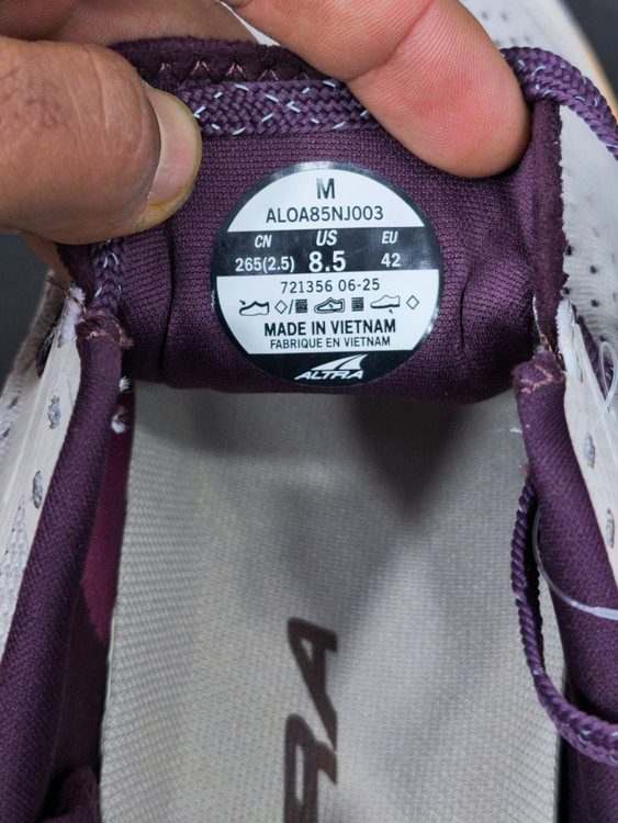 کتونی آلترا مدل المپوس ۶/ altra Olympus 6/ساخت ویتنام