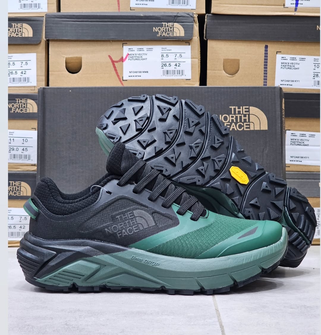 کتونی نورث فیس ضدآب/سایز 40 الی 45/NorthFace VECTIV Enduris II