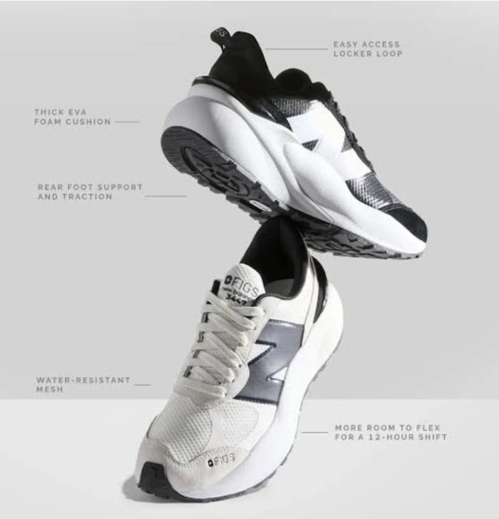 کتونی نیوبالانس |unisex FIGS New Balance 3447/ساخت ویتنام /سایز ۴۰ تا ۴۵/فروش عمده و تک