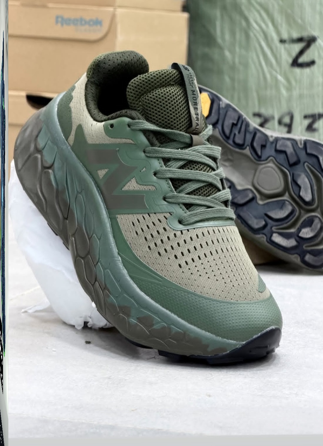 کتونی نیوبالانس فرش فوم تریل وی ۳/New balance fresh foam x more trail v3/فروش بصورت تک و عمده/ساخت ویتنام وارداتی/سایز ۴۰ تا ۴۵/