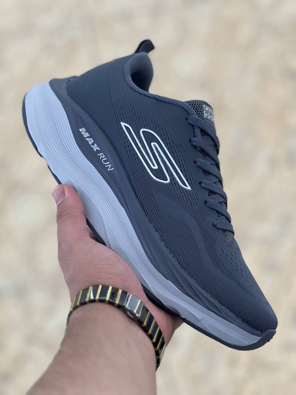 کفش اسکیچرز مکس ران Skechers Max RUN /ساخت ویتنام/سبک طبی و راحت