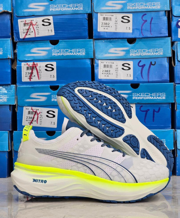 کتونی پوما نیترو Puma nitro/ساخت ویتنام/سایز ۴۰ تا ۴۵ ضمانت کالا فروش عمده و تک
