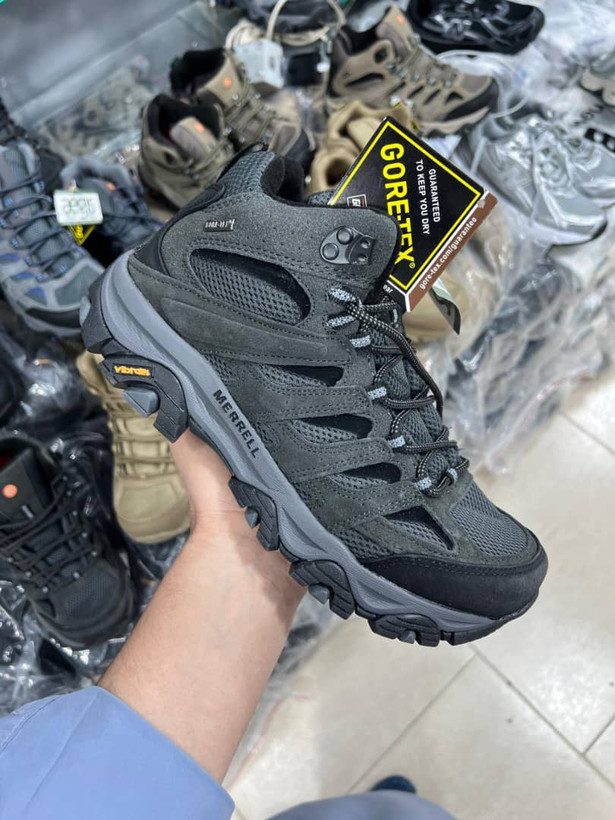 نیم بوت مرل/Merrell Moab 3 Mid GTX/ گورتکس وارداتی ساخت ویتنام, پایین ترین قیمت در ایران سایز ۴۰ تا ۴۵ / فروش عمده و تک