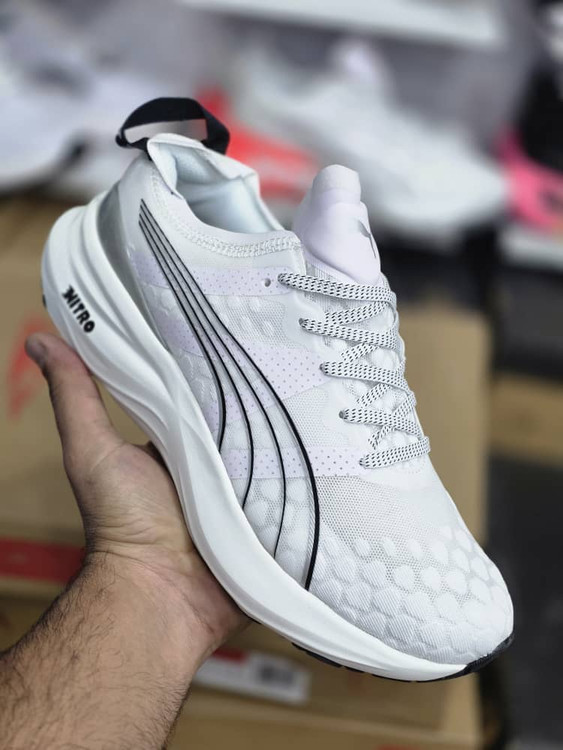 کتونی پوما نیترو Puma nitro/ساخت ویتنام/سایز ۴۰ تا ۴۵ ضمانت کالا فروش عمده و تک