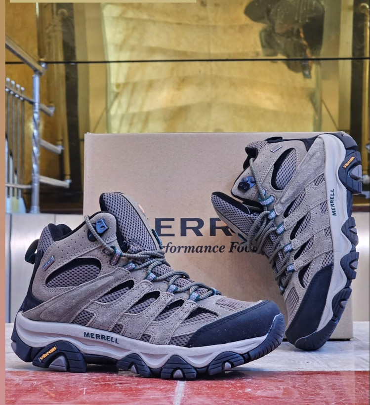 نیم بوت مرل/Merrell Moab 3 Mid GTX/ گورتکس وارداتی ساخت ویتنام, پایین ترین قیمت در ایران سایز ۴۰ تا ۴۵ / فروش عمده و تک