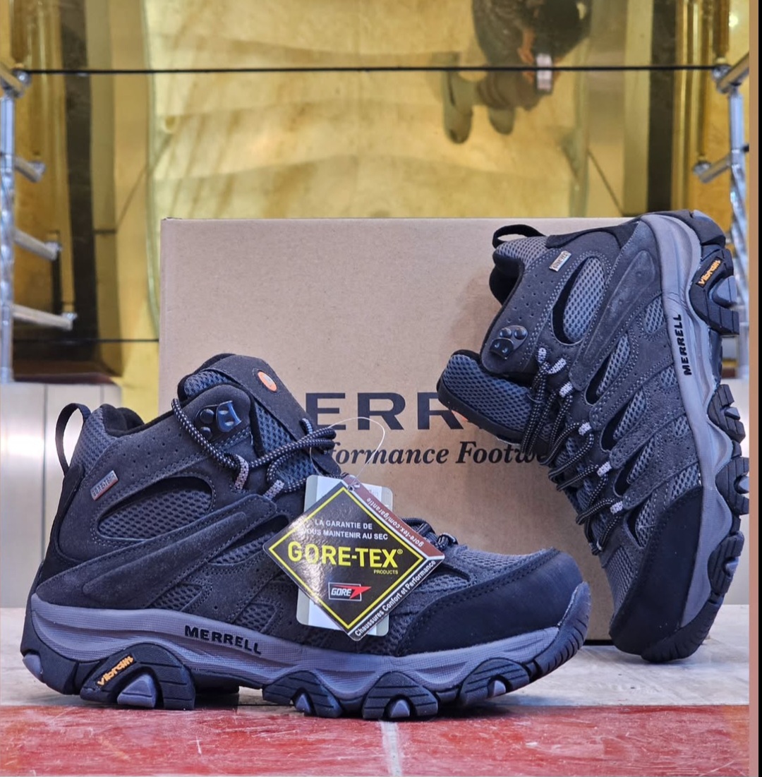 نیم بوت مرل/Merrell Moab 3 Mid GTX/ گورتکس وارداتی ساخت ویتنام, پایین ترین قیمت در ایران سایز ۴۰ تا ۴۵ / فروش عمده و تک
