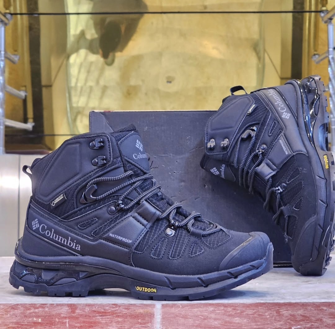 کلمبیا کوهنوردی ضدآب | Columbia Gore-Tex Waterproof ساخت ویتنام زیره ویبرام گورتکس سایز ۴۰تا ۴۵ فروش عمده و تک