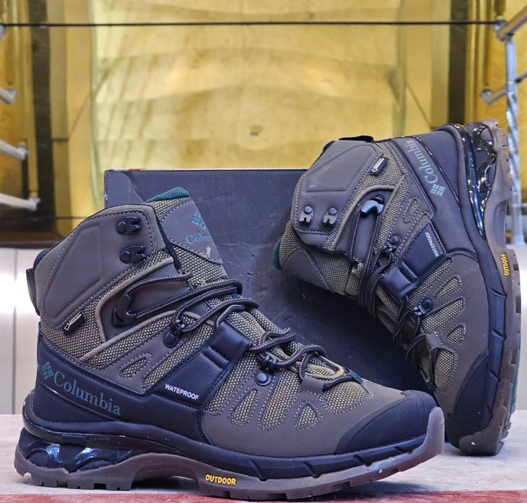 کلمبیا کوهنوردی ضدآب | Columbia Gore-Tex Waterproof ساخت ویتنام زیره ویبرام گورتکس سایز ۴۰تا ۴۵ فروش عمده و تک