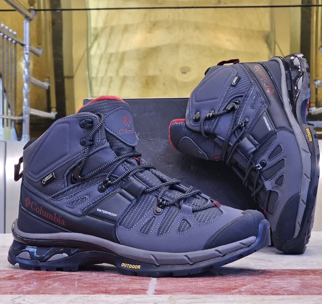 بوت کلمبیا کوهنوردی ضدآب | Columbia Gore-Tex Waterproof مسترکوالیتی A زیره ویبرام گورتکس سایز ۴۰تا ۴۵ فروش عمده و تک