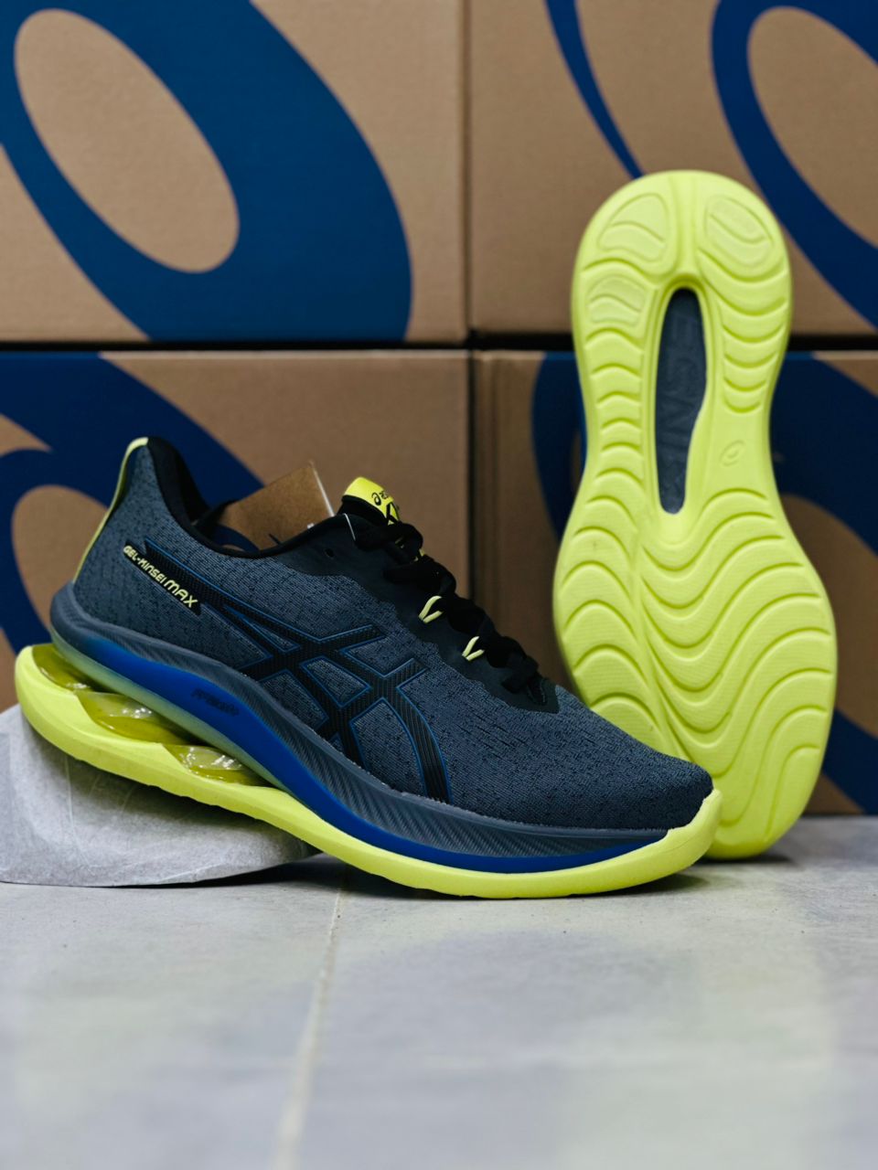 اسیکس ژل کینسی مکس/Asics Gel_Kinsei Max/ ساخت ویتنام /سایز ۴۰ تا ۴۵/فروش عمده و تک