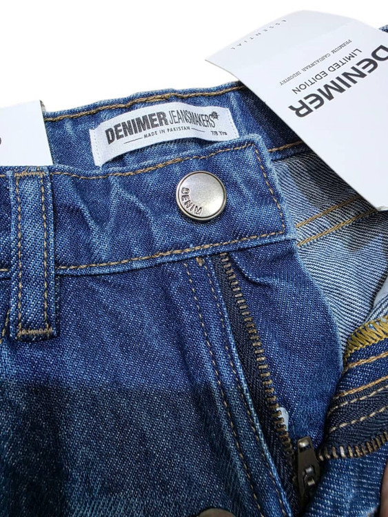 شلوار لی اورجینال بچه گانه برند DENIMER فروش عمده و تکی