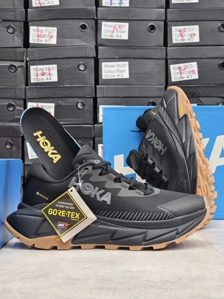 Hoka skyline shoes گورتکس کف ویبرام ساخت ویتنام مدلskyline-float