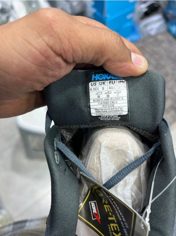 Hoka skyline shoes گورتکس کف ویبرام ساخت ویتنام مدلskyline-float