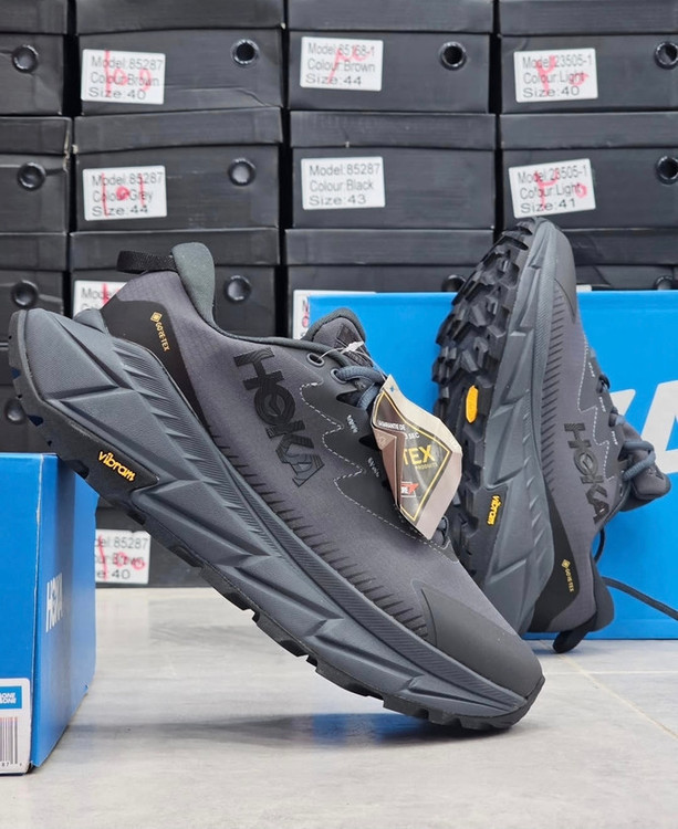 هوکا اسکای لاین گورتکس ضد آب Hoka skyline shoes گورتکس کف ویبرام ساخت ویتنام سایز ۴۰ الی۴۵ فروش عمده و تک، ضمانت کالا