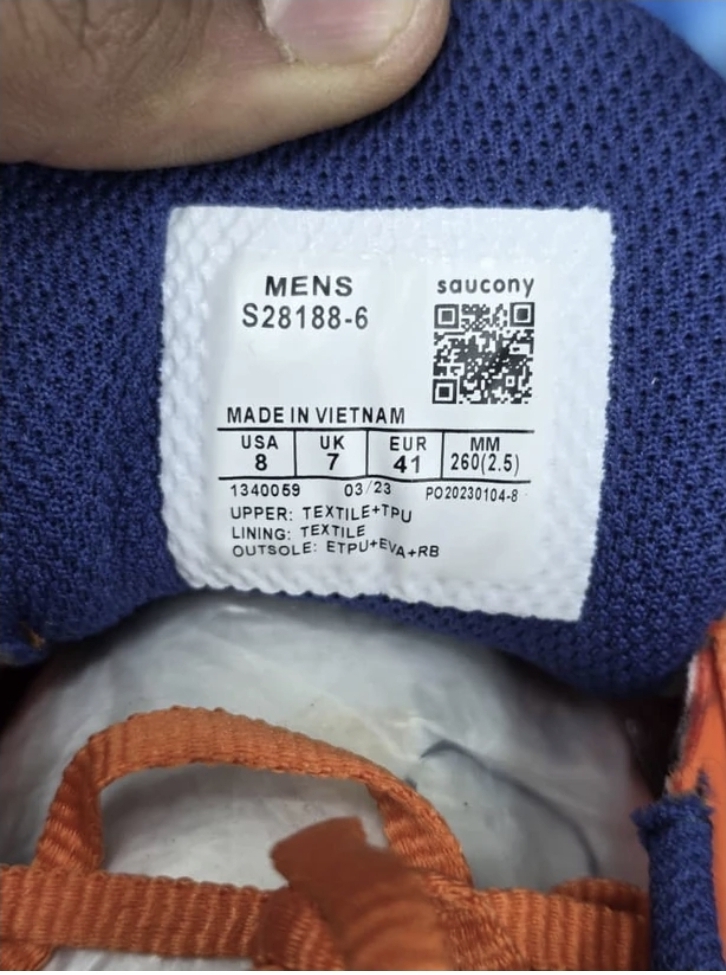 کتونی ویتنامی ساکونی مدل فونیکس اینفرنو 3/ Saucony Phoenix Inferno/سایز 40الی 45/فروش عمده و تک