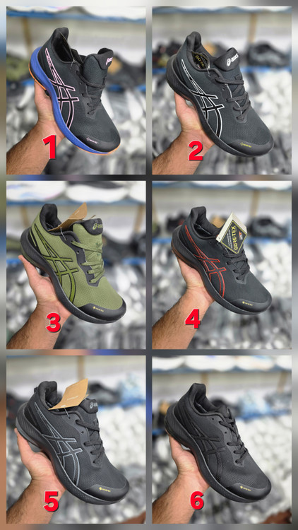 اسیکس ضد آب مدل ژل پلاس 14/ Asics Gel_pulse 14 Gore tex/مسترکوالیتی A/سایز ۴۰ تا ۴۵ همراه با جعبه بارکد دار/فروش تک و عمده