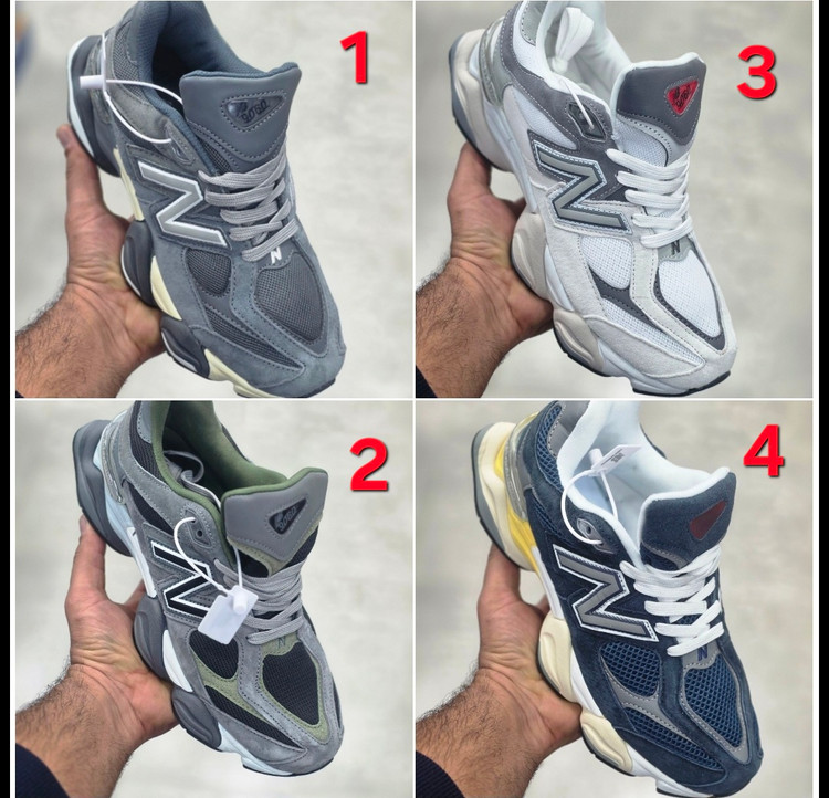 کفش نیوبالانس ۹۰۶۰/ Newbalance 9060/ ساخت ویتنام/ سایز ۴۰الی ۴۵ فروش عمده و تک