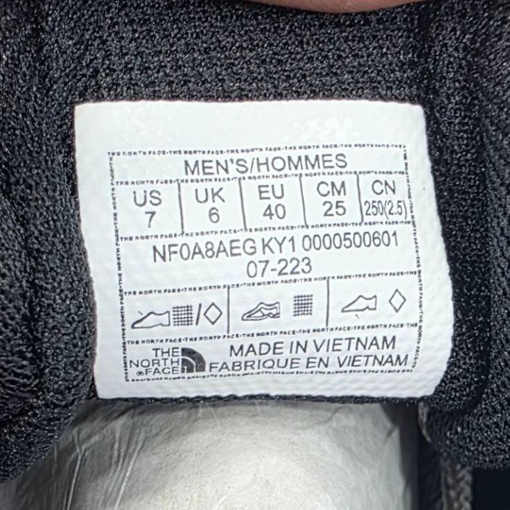 کفش نورث فیس ضدآب/سایز 40 الی 45 /NorthFaceI/ ساخت ویتنام /فروش عمده و تک