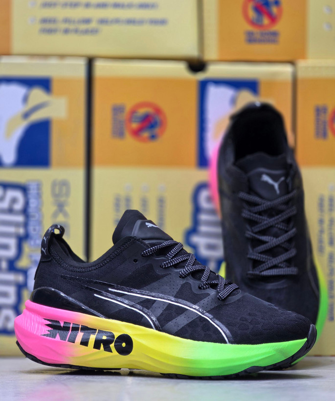 کتونی پوما نیترو3/ Puma nitro3/ساخت ویتنام/سایز ۴۰ تا ۴۵/مسترکوالیتی/ضمانت کالا فروش عمده و تک
