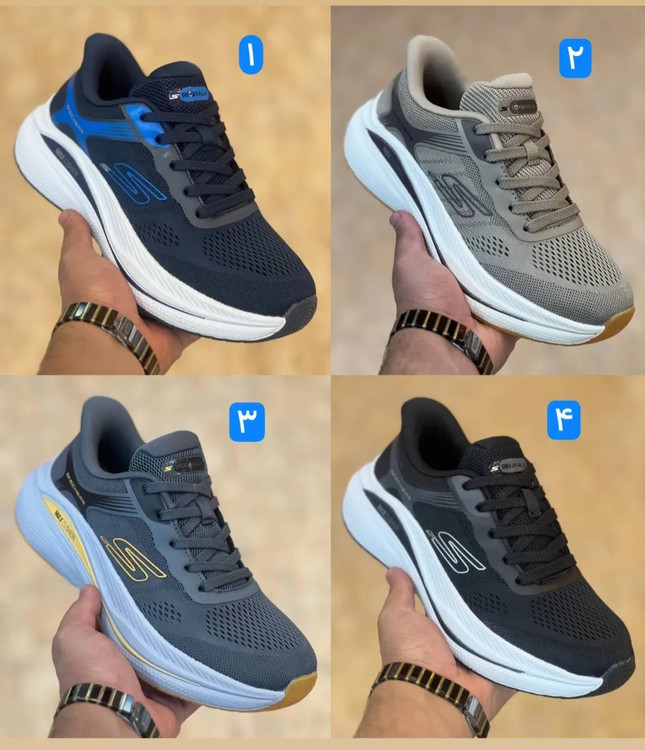 کتونی اسکیچرز مکث کوشن skechers max cushioning سایز 40 الی 45 ساخت ویتنام فروش ویژه