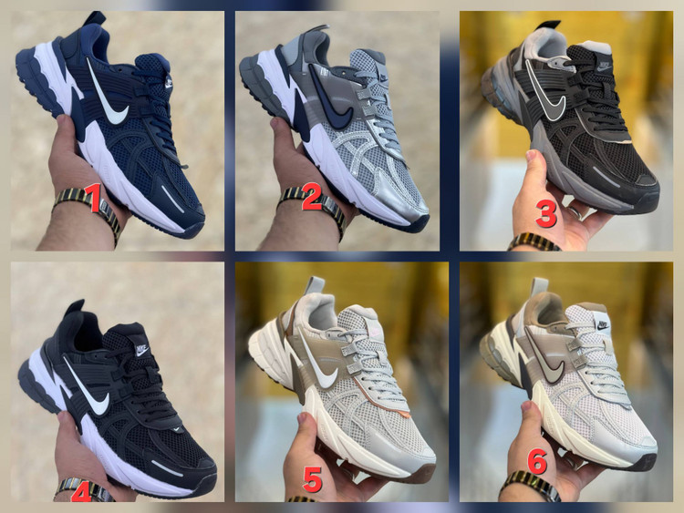 کفش ویتنامی نایک وی تو کی Nike V2k Run/ساخت ویتنام/سایز ۴۰الی ۴۵/باجعبه بارکد دار