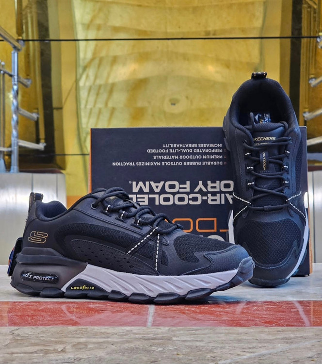 کفش اسکیچرز اوتودور Max Protect Goodyear/ساخت ویتنام/سایز ۴۰ تا ۴۵/فروش عمده و تک