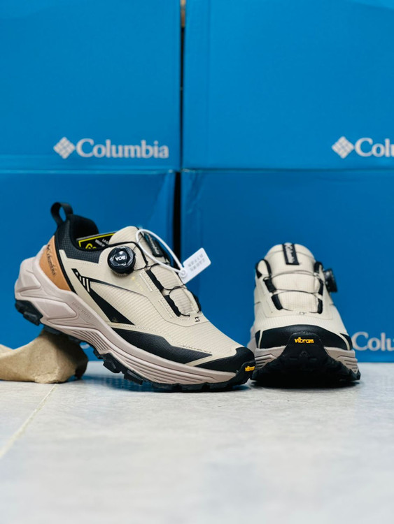 کتونی کلمبیاگورتکس زیره ویبرامColumbia Boa GTX shoes ساخت ویتنام بند دیسکی .سایزبندی ۴۰ تا ۴۵ همراه با جعبه بارکد دار