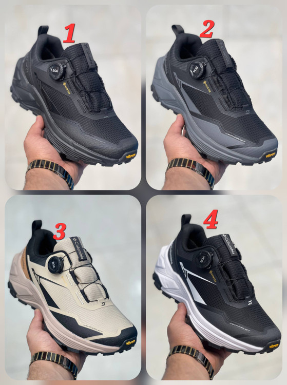 کتونی کلمبیا بند دیسکی گورتکس زیره ویبرام ضد آب ویتنامی A با جعبه بارکد دارسایز:40تا 45 در5رنگ Columbia Men's Vitesse Outdry BOA GTX gore tex water proof