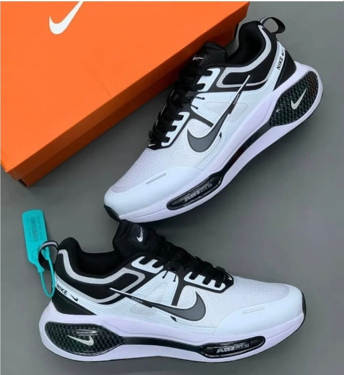 نایک ایر زوم باجعبه بارکددار سایز:40تا 45 در 6 رنگ شیک .Nike Air zoom