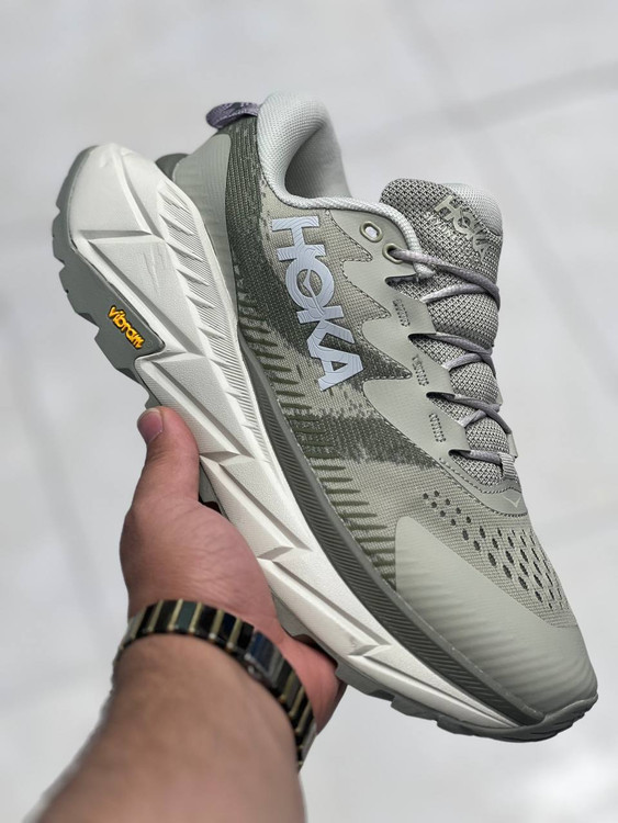 هوکا وان اسکای لاین Hoka Skylineساخت ویتنام زیره ویبرام ضدسایش ولژ چندسانتی 40 تا 45 باجعبه فروش عمده وتک