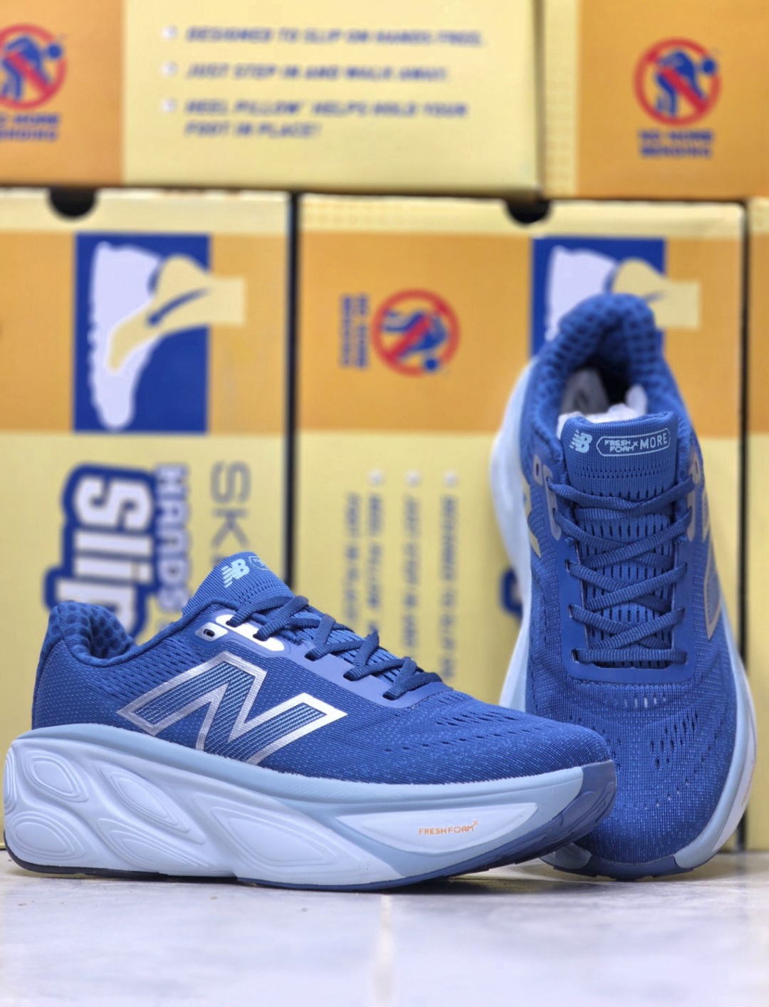 کتونی ویتنامی نیوبالانس فرش فوم/New balance freshfoam x more /ساخت ویتنام/سایز ۴۰ تا ۴۵/ فروش تکی و عمده