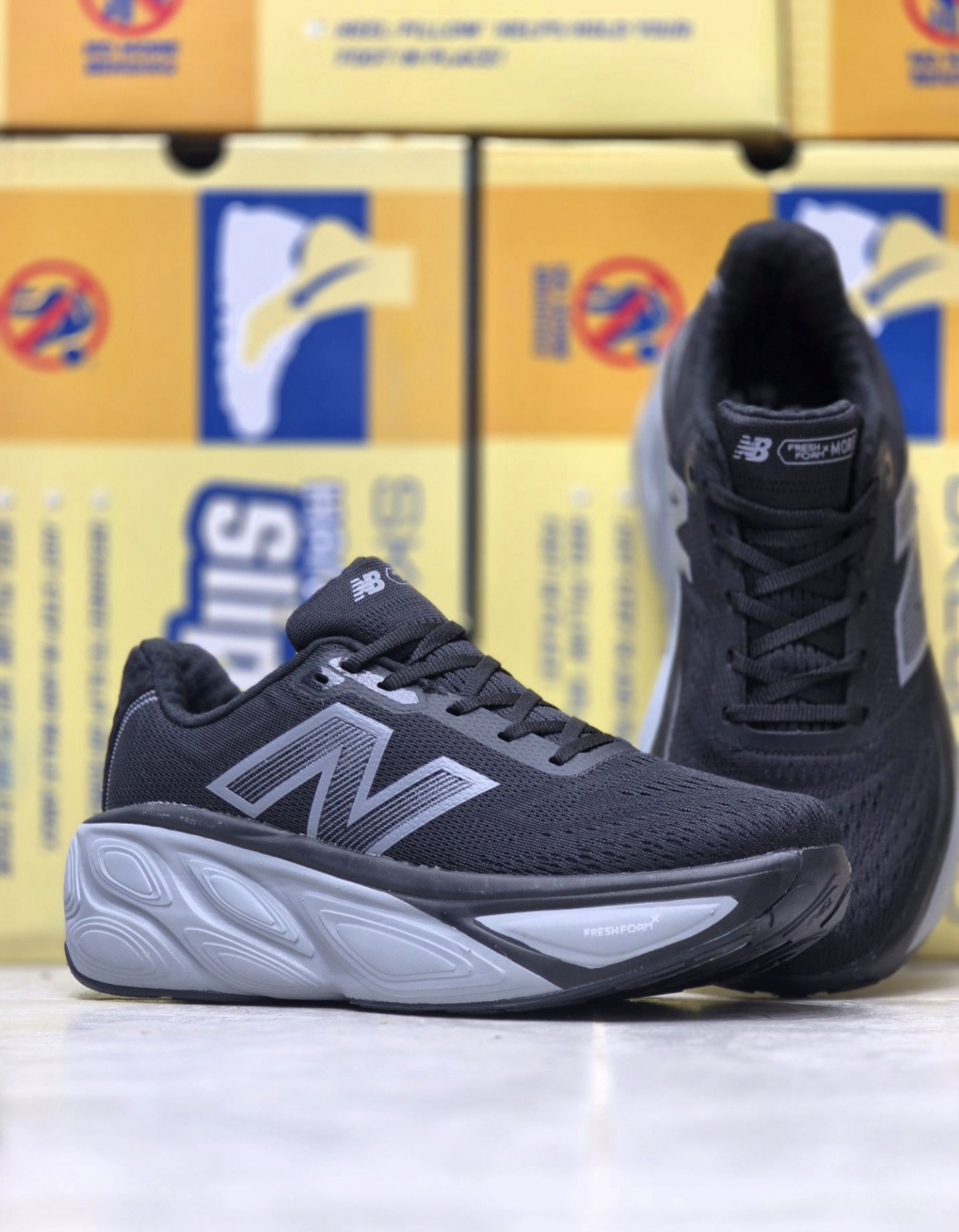 کفش نیوبالانس فرش فوم/New balance freshfoam x more /ساخت ویتنام/سایز ۴۰ تا ۴۵/ فروش تکی و عمده