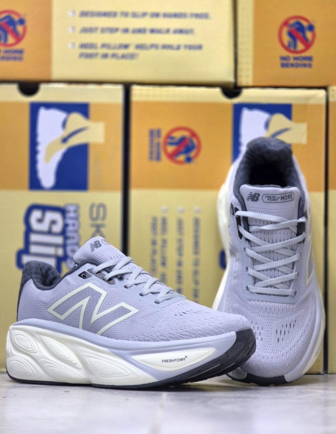 کفش ویتنامی نیوبالانس فرش فوم/New balance freshfoam x more /ساخت ویتنام/سایز ۴۰ تا ۴۵/ فروش تکی و عمده