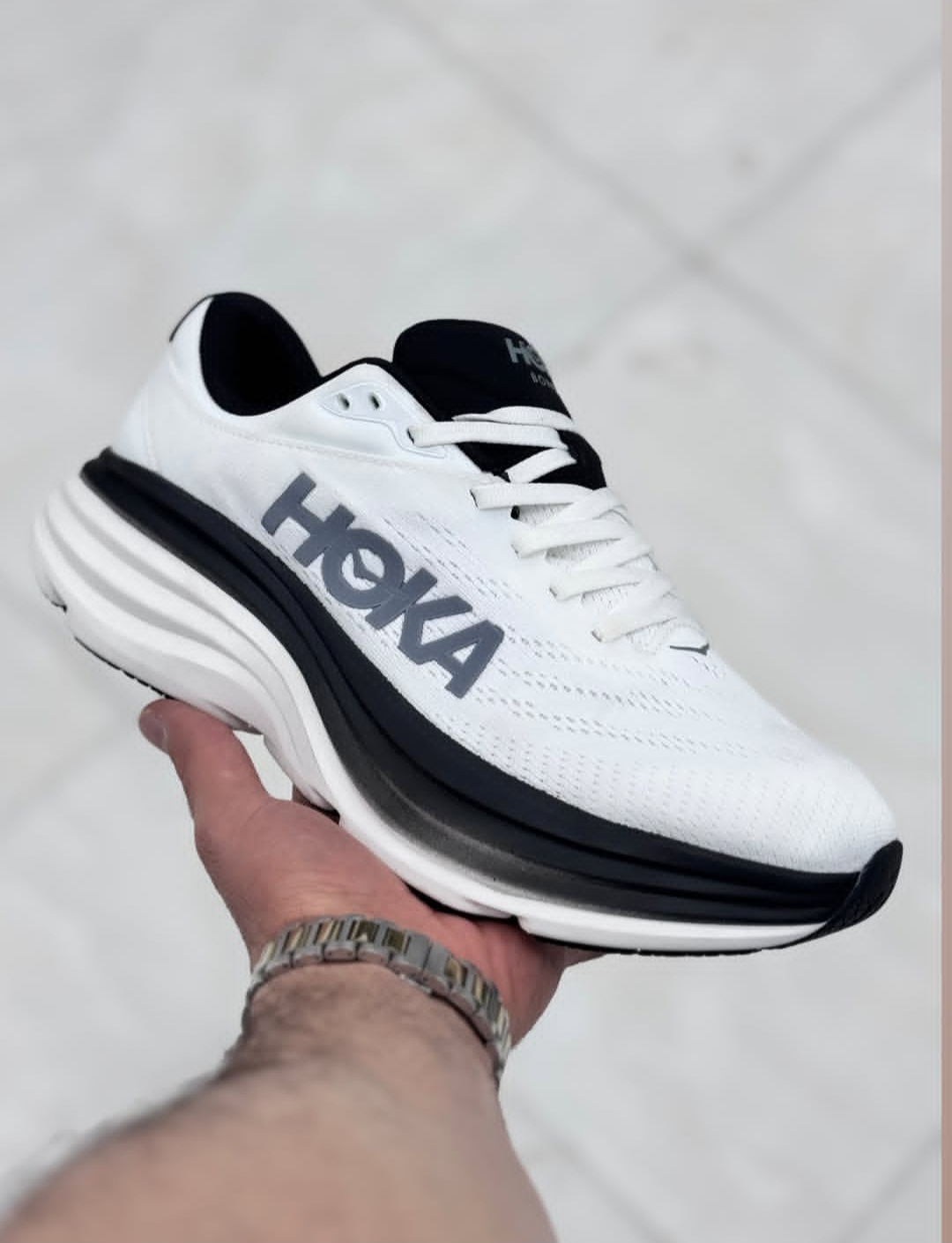کتونی هوکا باندی8 /Hoka Bond 8/ساخت ویتنام/سایز ۴۰ تا ۴۵ فروش تکی و عمده