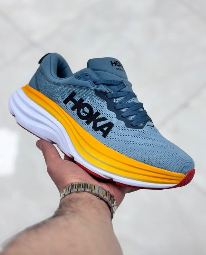کتونی هوکا باندی8 /Hoka Bond 8/ساخت ویتنام/سایز ۴۰ تا ۴۵ فروش تکی و عمده