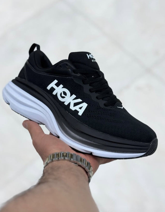 کتونی هوکا باندی8 /Hoka Bond 8/ساخت ویتنام/سایز ۴۰ تا ۴۵ فروش تکی و عمده / تضمین کیفیت کالا