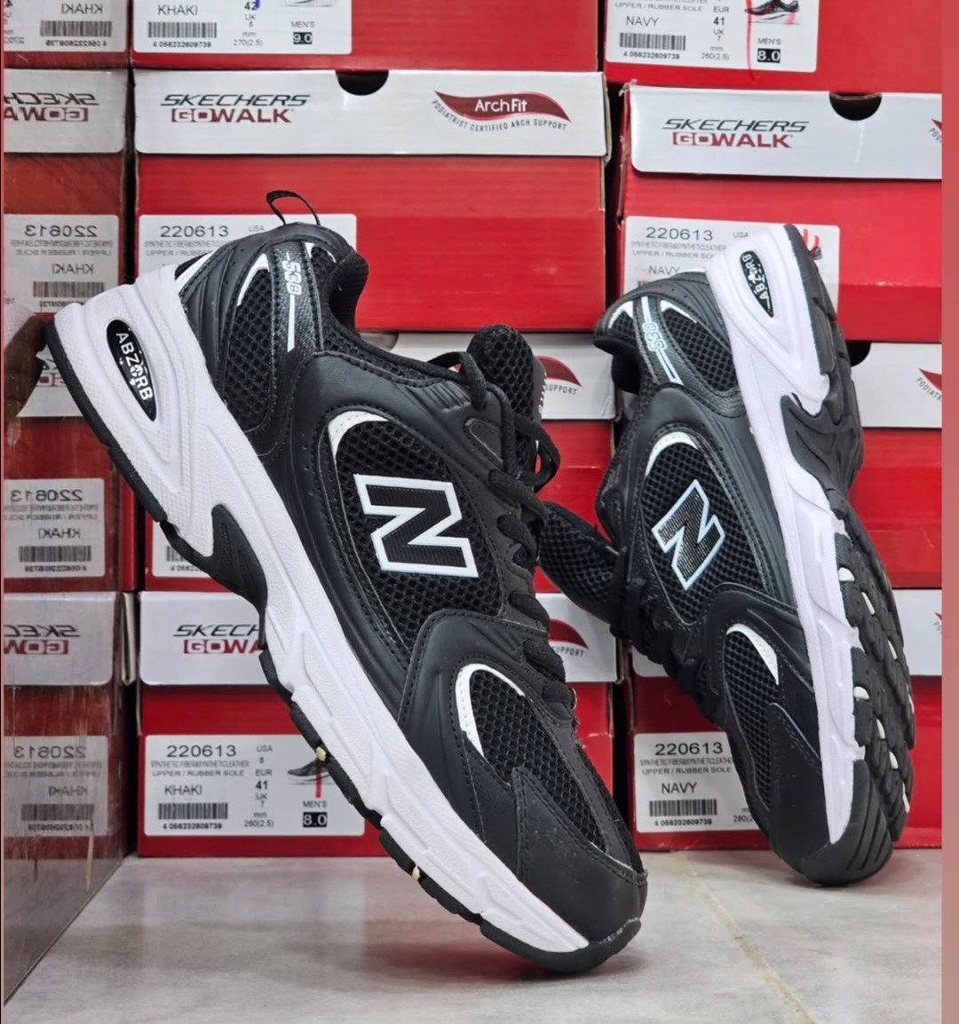 کتونی ویتنامی نیوبالانس ۵۳۰/ new balance 530/ساخت ویتنام/ست اسپرت مناسب پیاده رویی،دویدن ،رانینگ/سایز ۳۷تا ۴۵ همراه با جعبه بارکد دار فروش بصورت عمده و تک