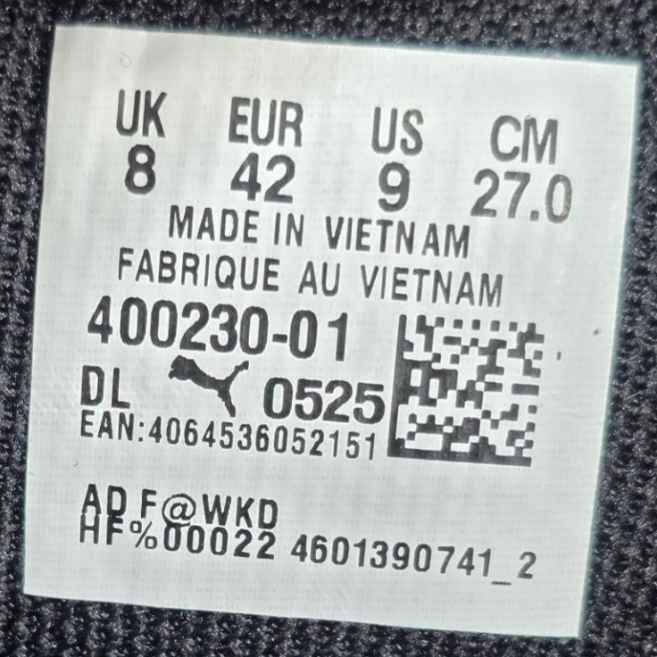 کفش ورزشی پوما ترینیتی 2 / puma trinity 2 / وارداتی ویتنام کیفیت مستر / 400230_01 / سایز ۴۰ الی ۴۵