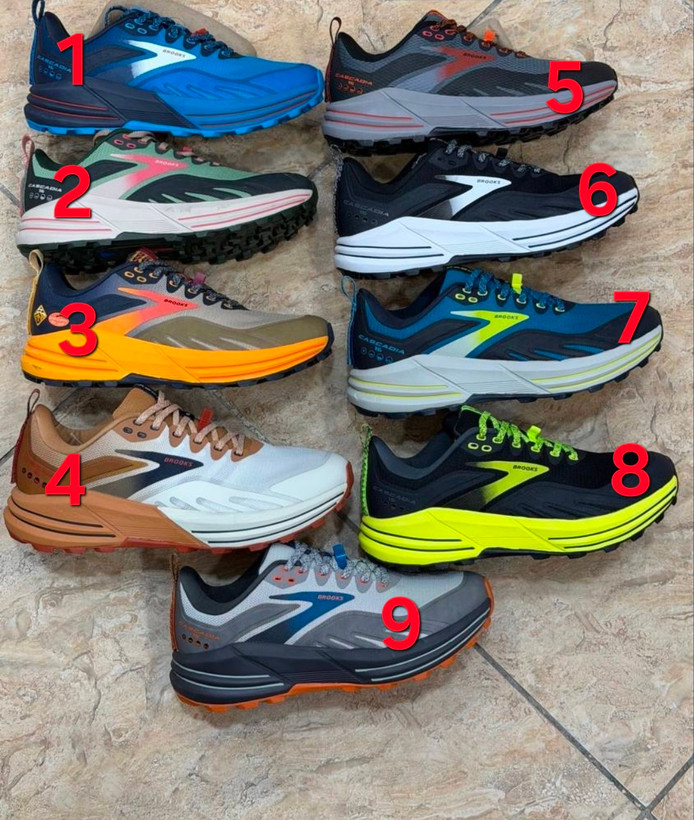 کتونی بروکس کاسکادیا 16/Brooks cascadia16/ ساخت ویتنام /همراه با جعبه/سایز ۴۰ تا ۴۵/فروش تک و عمده