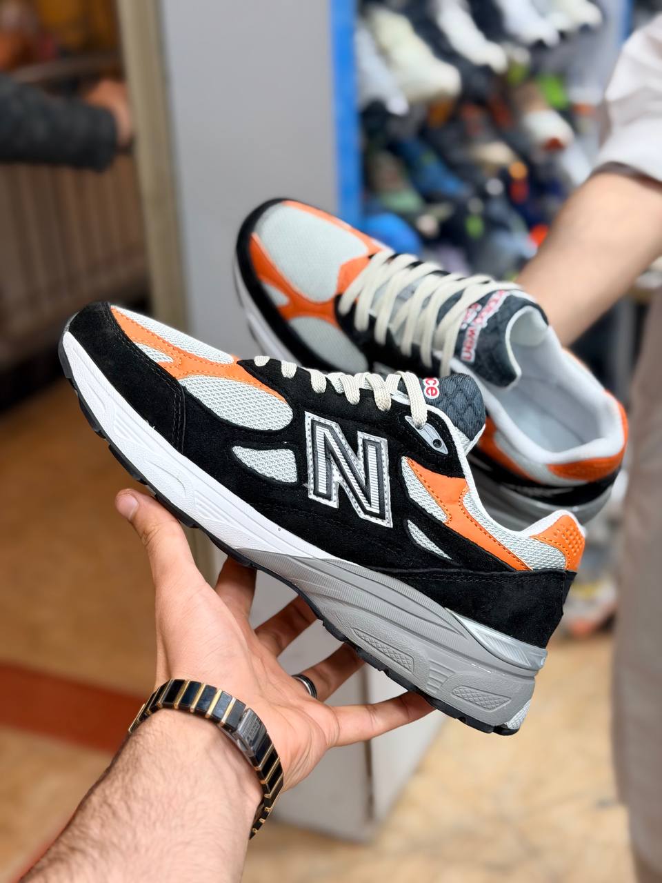 نیوبالانس ۹۹۰/مستر کوالیتی A/سایز ۴۰ تا ۴۵/ Newbalance 990 v3