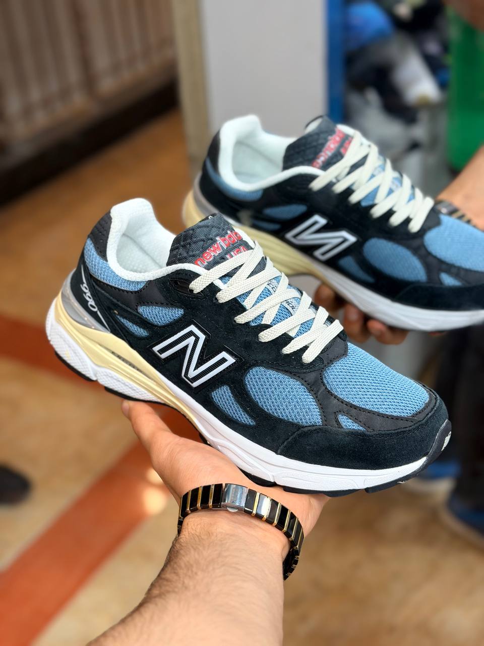 خرید نیوبالانس ۹۹۰/مستر کوالیتی A/سایز ۴۰ تا ۴۵/ Newbalance 990 v3