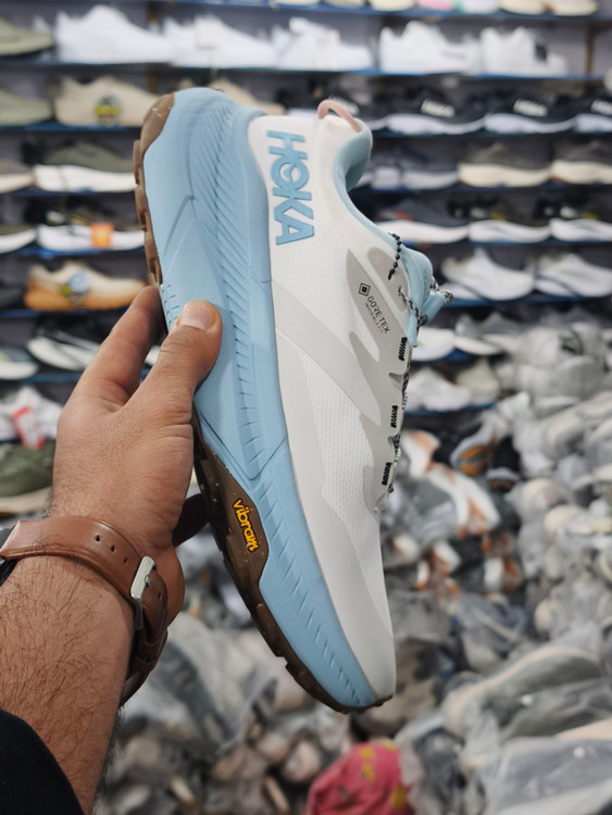 کتونی هوکا ترنسپورت مسترکوالیتی/ زیره ویبرام ضد آب کیفیت عالی/سایز 40 تا 45/Hoka Transport/فروش عمده و تک