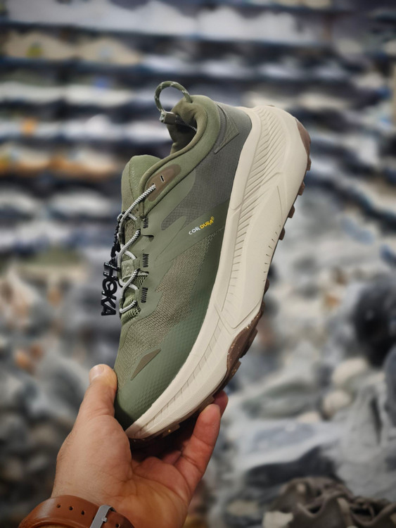 کتونی هوکا ترنسپورت مسترکوالیتی/ زیره ویبرام ضد آب کیفیت عالی/سایز 40 تا 45/Hoka Transport/فروش عمده و تک