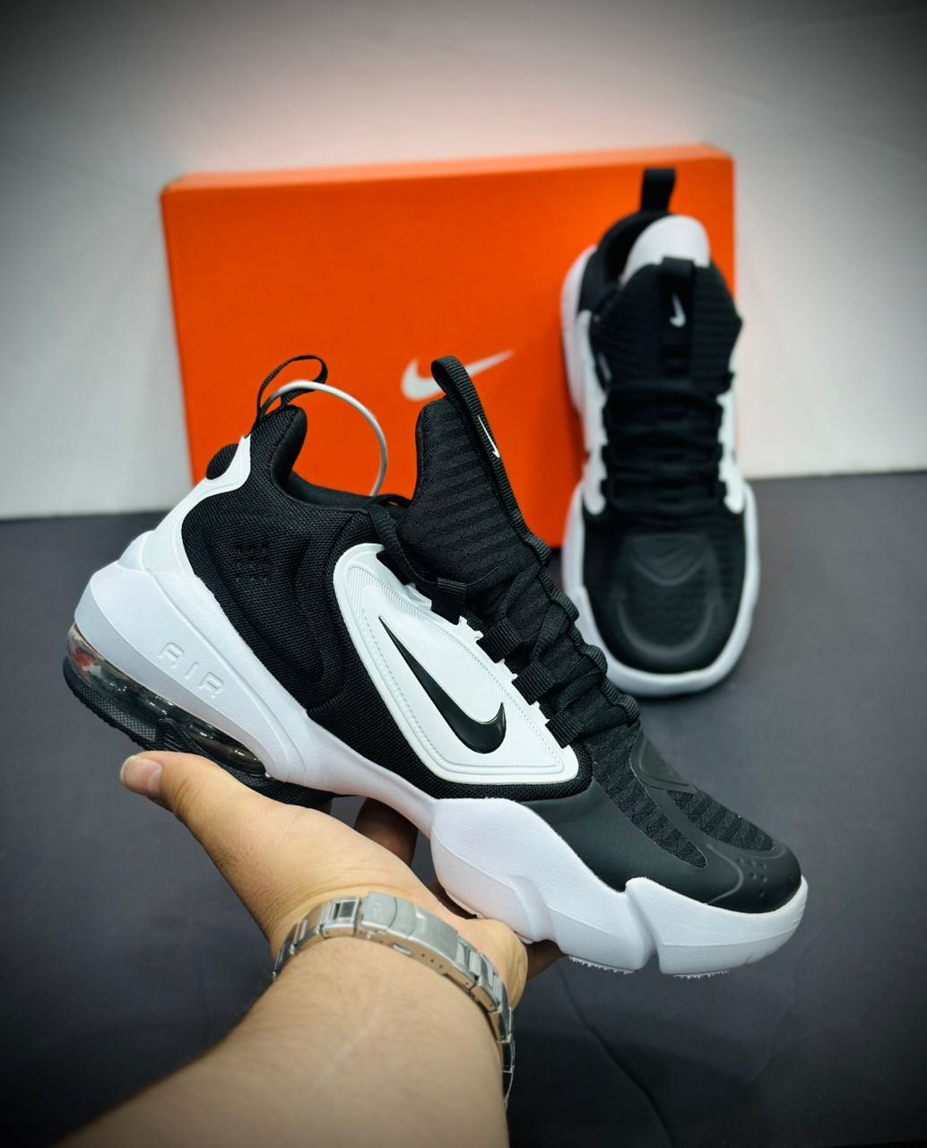 نایک ایرمکس آلفا ساواج Nike air max alpha savageساخت ویتنام سایز ۴۰ تا ۴۵ فروش بصورت تکی و عمده