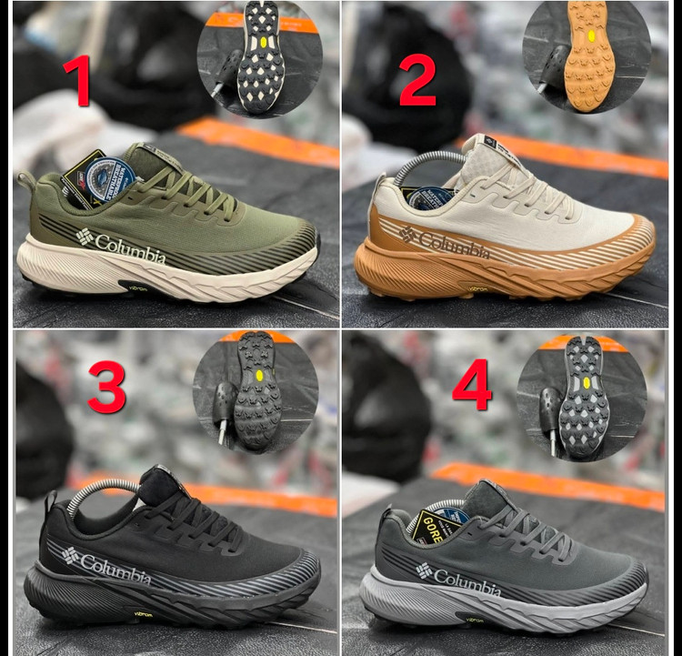 کتونی کلمبیا تراکینگ گورتکس /Columbia GORE-TEX Vietnam/ساخت ویتنام/ زیره ویبرام / رویه گورتکس / ضمانت کیفیت کالا / سایز ۴۰الی ۴۵