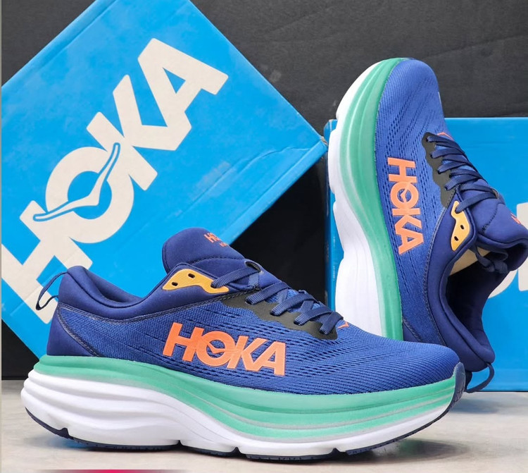 کتونی هوکا باندی ۸ ست زن و مردHoka bandi8ساخت ویتنام/کیفیت مستر کوالیتی /فروش تکی و عمده