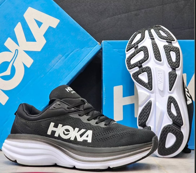 کتونی هوکا باندی ۸ ست زن و مردHoka bandi8ساخت ویتنام/کیفیت مستر کوالیتی /فروش تکی و عمده