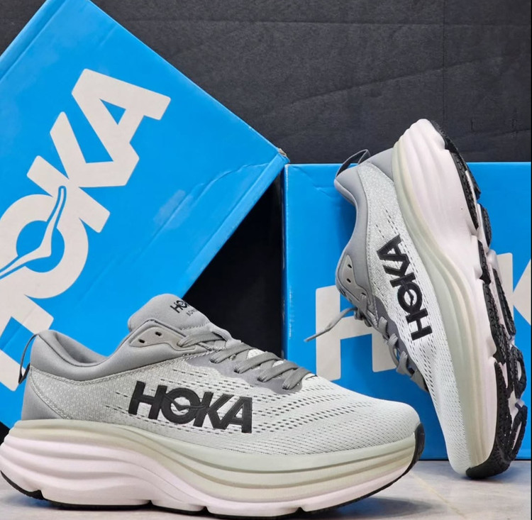 کتونی هوکا باندی ۸ ست زن و مردHoka bandi8ساخت ویتنام/کیفیت مستر کوالیتی /فروش تکی و عمده