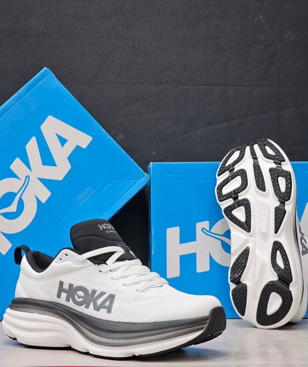 کتونی هوکا باندی ۸ ست زن و مردHoka bandi8ساخت ویتنام/کیفیت مستر کوالیتی /فروش تکی و عمده