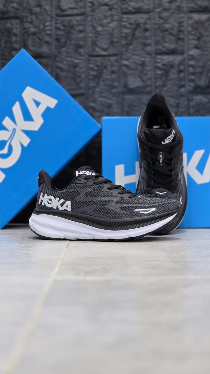 کتونی هوکا کلیفتون ۹Hoka Clifton ۹ ساخت ویتنام سایز ۴۰الی ۴۵ فروش بصورت عمده و تک